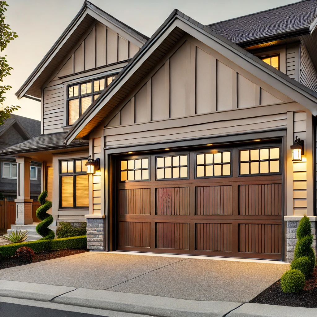 Custom Garage Door Installation - Enhance Your Home's Curb Appeal